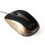 Media-Tech Plano MT1091 Gold USB Wired Mouse Close Up