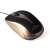 Media-Tech PLANO wired optical mouse, black and gold
