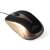 Media-Tech PLANO wired optical mouse, black and gold