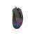 Fury Battler gaming mouse, black, 6400 DPI, RGB lighting, side view