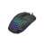 Fury Battler gaming mouse, black, 6400 DPI, RGB lighting, side view
