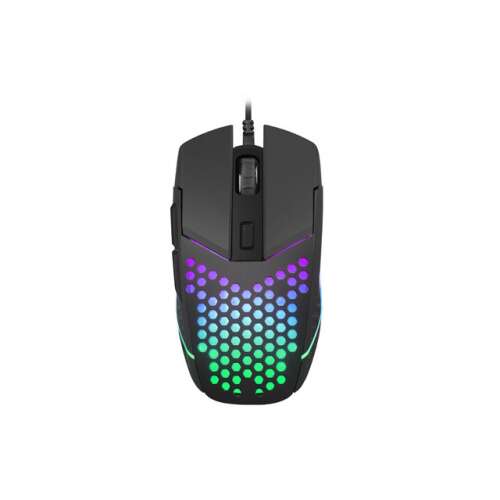 Fury Battler gaming mouse, black, 6400 DPI, RGB lighting