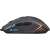 Fury Battler gaming mouse, black, 6400 DPI, RGB lighting, side view
