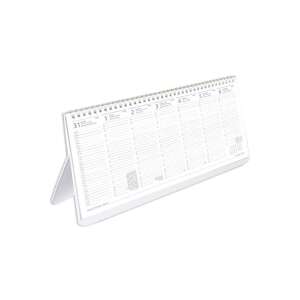 Kalendart 2024-es T052 álló papír táblás asztali naptár, fehér - Naptár