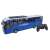 Remote control bus toy, 28 cm, City Bus brand, blue, with controller