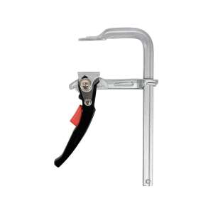 YATO 200x100mm F-clamp, heavy duty, metal construction, quick release, woodworking clamp - Clamp