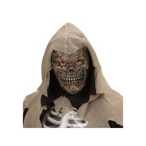 Maska czaszki z lateksu Warlord dla dzieci, dodatek do kostiumu na Halloween - Widmann