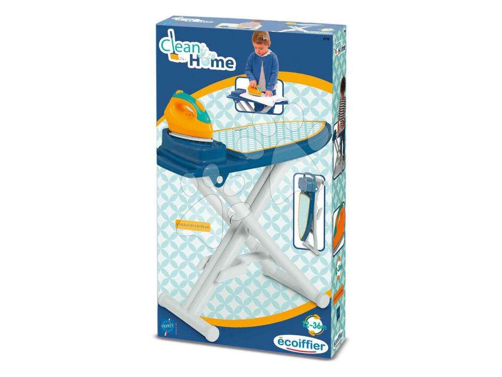 Vasalódeszka készlet gyerekeknek vasalóval, Ecoiffier, Műanyag, 1...