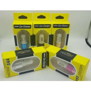 Szivargyújtó dupla USB aljzattal