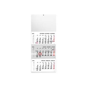 Kalendart 2024 Dreiteiliger Wandkalender - 315x746 mm 77902269 - Schreibwaren & Schreibmaterial