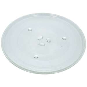 Mikrohullámú sütő tányér, 28,8 cm átmérő, üveg, csillag alakú közepű - Mikrohullámú sütő kiegészítő