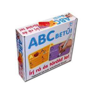 Joc de învățare a literelor ABC pentru copii, cărți ștergătoare cu marker - Nonbrand Jocuri si jucarii educative