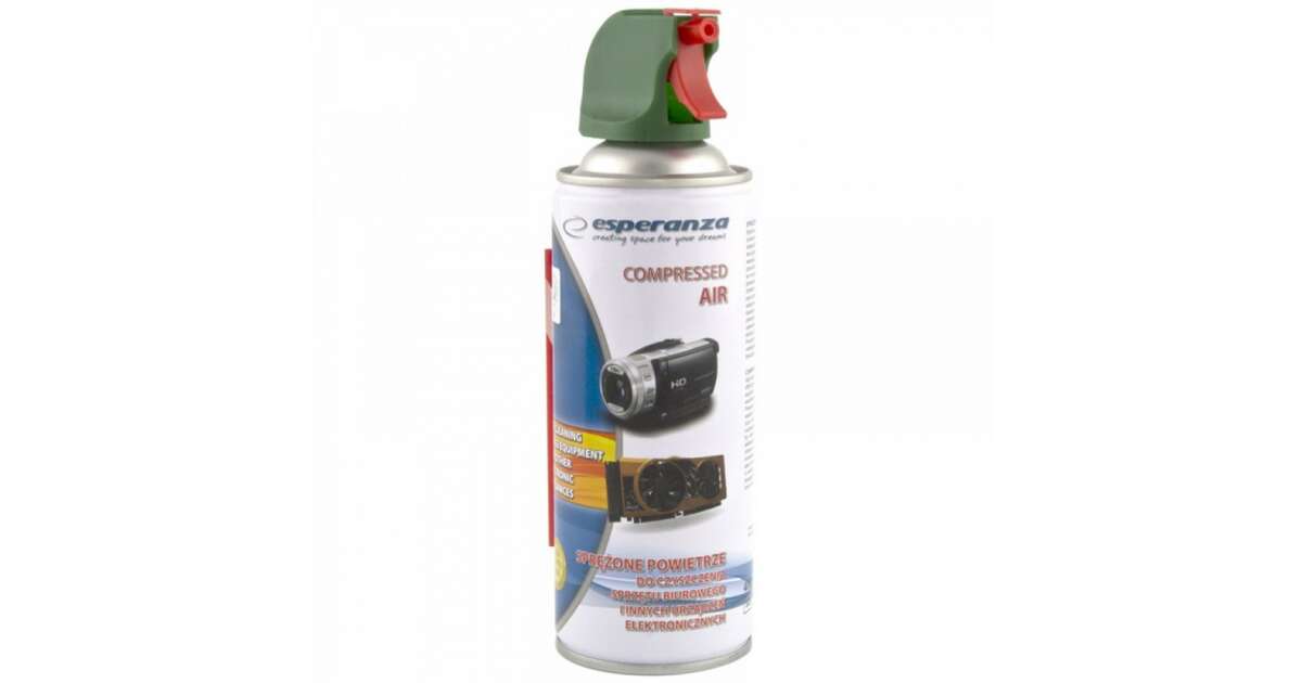 Esperanza Compressed air spray, 400ml
