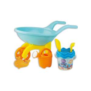 Játékszett - Műanyag Talicska Homokozó Szett - 7 db 77911907 - Androni