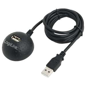 LogiLink USB 2.0 extension cable with docking station - Computers and Accessory