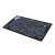 Natec Universe Irodai egérpad, 800x400 mm, Maxi, black with constellations, angled view