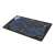 Natec Universe Irodai egérpad, 800x400 mm, Maxi, black with constellations, angled view