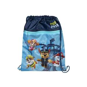 Geantă de sport Paw Patrol, albastră și verde, cu Skye, Chase, Rubble și Marshall - Nickelodeon