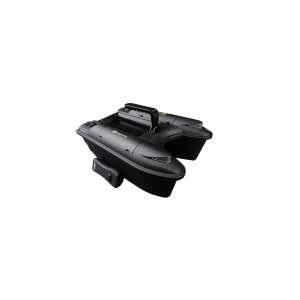 RidgeMonkey Hunter 750 etetőhajó, fekete, oldalnézet - RidgeMonkey