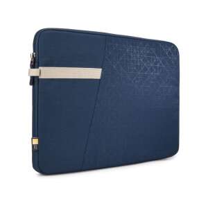 Husa pentru laptop Case Logic Ibira 13 inch, albastră, vedere din lateral - Genți și huse laptop