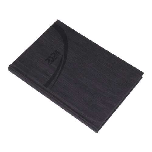 Realsystem 2024-es Fashion 5300-03 grafit A5 heti beosztású határidőnapló