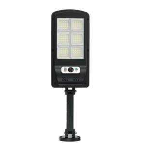 Napelemes SMD LED lámpa mozgásérzékelővel, fali tartókonzollal, 200W - MS-819 - Nonbrand Napelemes lámpa