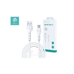 Devia ST351129 Kintone V2 Series 1m 2,1A microUSB - USB-A adat- és töltőkábel 85172990 - Devia