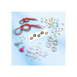 K3 Buchstabenarmbänder Bastelset Inhalt, Studio 100, K3 Armband Bastelset Inhalt, K3 Armband Set Inhalt, K3 Schmuck Bastelset Inhalt, K3 Bastelset Inhalt, K3 Mädchen, K3 Band, K3 Merchandise - Totum