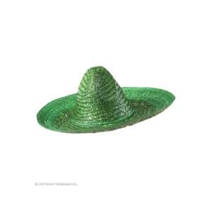 Mexikói kalap, zöld, 48 cm 77918002 - Widmann