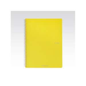 Fabriano Ecoqua A4 spirálfüzet, sárga, vonalas, 70 lapos - Fabriano