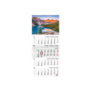 Kalendart 2024 Berglandschaft Kalender - 4 Monatsübersicht 77922700 - TOPTIMER