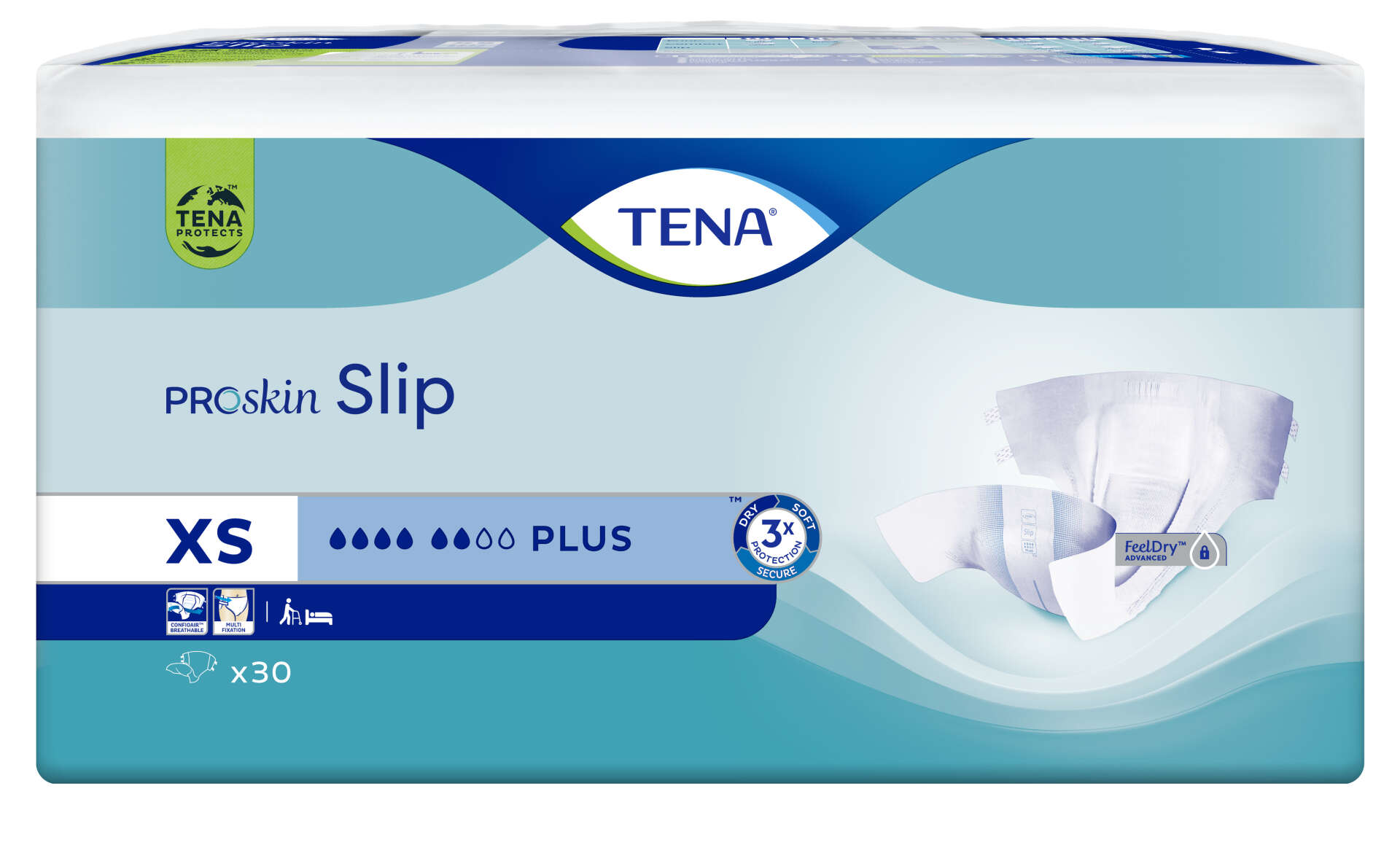 E-shop Tena Slip Plus Dospelácká Plienka XS 30ks