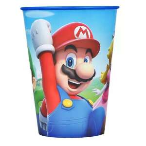 Pahar din plastic Super Mario, 260ml, fără BPA, potrivit pentru cuptorul cu microunde, pahar pentru copii, pahar de băut, pahar de petrecere, articole de petrecere pentru copii, articole de petrecere de ziua de naștere, pahar cu tematică Mario - Pahare