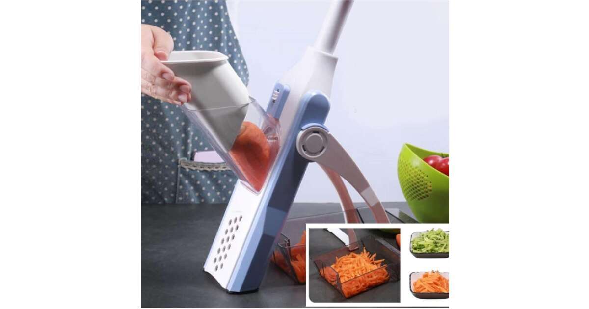 Többfunkciós kézi zöldségvágó reszelővel (ROZATOARE VERTICALA)