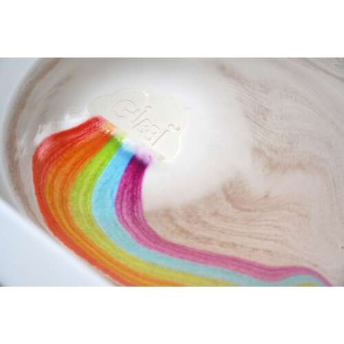 Simba Glibbi Boom szivárványos fürdőművészet a kádban