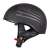 W-TEC V535 motoros bukósisak amerikai zászló mintával, fekete, L méret (59-60 cm), oldalnézet