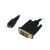 LogiLink Mini-HDMI - DVI-D kábel, 1m