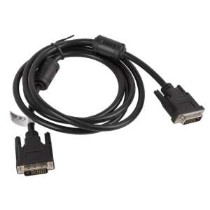 Cablu Lanberg DVI-D Dual Link, 1,8 m, negru - Cabluri DVI