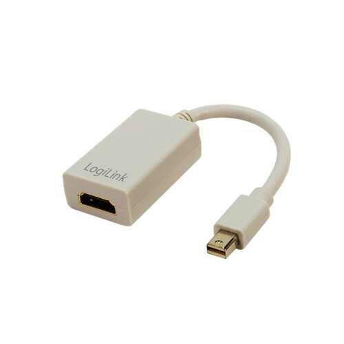 LogiLink Mini DisplayPort to HDMI adapter, connect your MacBook, Macbook Pro, iMac, MAC mini or MacBook Air to a high-resolution display