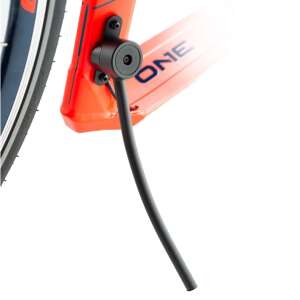 Crussis Cobra rollerhez kitámasztó, fekete, alumínium, acél, gumi vég - Roller tartozék