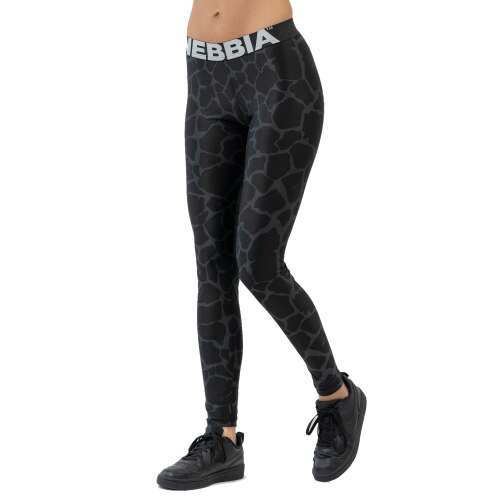 Nebbia Ocean Selected Squat-Proof 543 fekete leggings női állatmintával