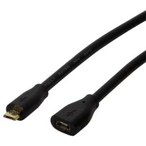 Logilink 5m USB 2.0 Micro-USB Male to Micro-USB Female Cable - USB Cable