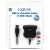 Logilink USB-ből párhuzamos kábel, D-SUB 25pin, fekete, csomagolt