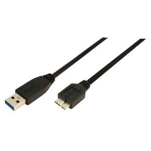 LogiLink USB 3.0 kábel A apa -&gt; B Micro apa 1m 32532039 