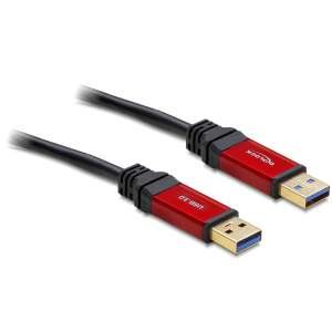 Delock kábel USB 3.0-A apa / apa 1 méteres Prémium 32532108 