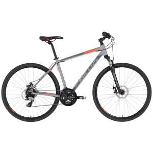Férfi cross kerékpár KELLYS CLIFF 70 28" - modell 2022 szürke L (21", 175-190 cm) 77968249 Férfi kerékpárok - Tárcsafék