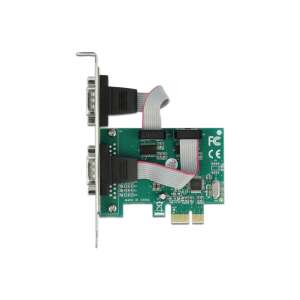 Delock PCI Express Karte mit zwei seriellen RS-232-Ports - PCI Netzwerkkarten