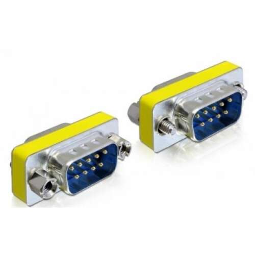 Адаптер за сериен порт Delock Sub-D 9 мъжки / мъжки