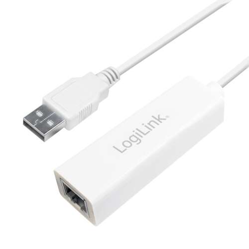 LogiLink USB 2.0 - Gyors Ethernet adapter, fehér