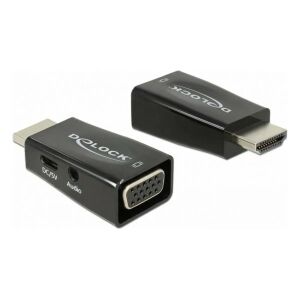 Delock HDMI към VGA адаптер с аудио изход - Delock